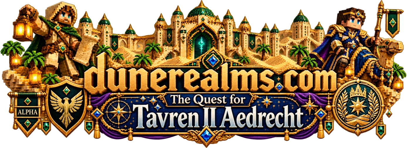 dunerealms.com — The Quest for Tavren II Aedrecht — ALPHA